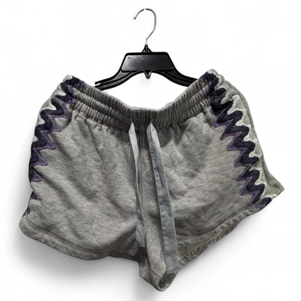 FP Movement by Free People Gray Shorts with Purple Accents size large - Picture 2 of 6